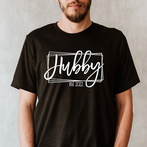 Hubby Wifey Couple Matching Shirts, Gift for Couple, Anniversary Couple Shirts, Anniversary Gift, Honeymoon Couple Shirts