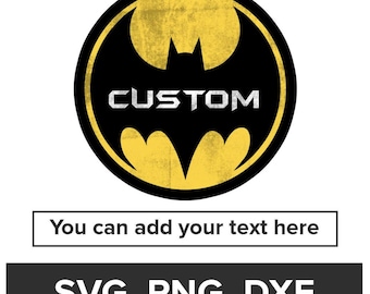 Individuelles Batman-Geburtstags-Sublimationsdesign (PNG), Batman-Geburtstags-Druckdesign, personalisiertes Batman-Party-T-Shirt-Design (PNG)