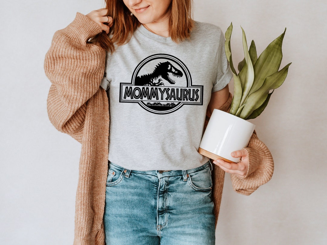 Dinosaur Printed Collar Shirt