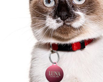 Pet Custom Tag  Laser Engraving