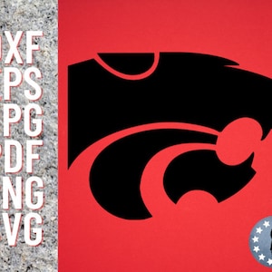 Wildcat Tiger Lion Head Digital File SVG dxf eps jpg pdf png