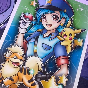 officer jenny pokemon card PSA Signed Lee Quick Pokemon Topps TV Anime #HV17 Officer Jenny Foil Auto