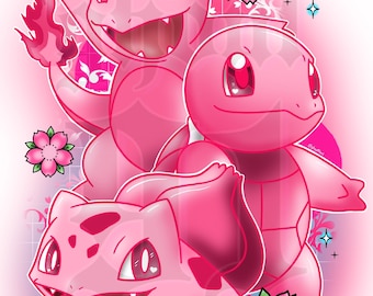 Poke Valentines Print