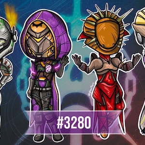 Custom Destiny Portrait (Raid Team/Clan)
