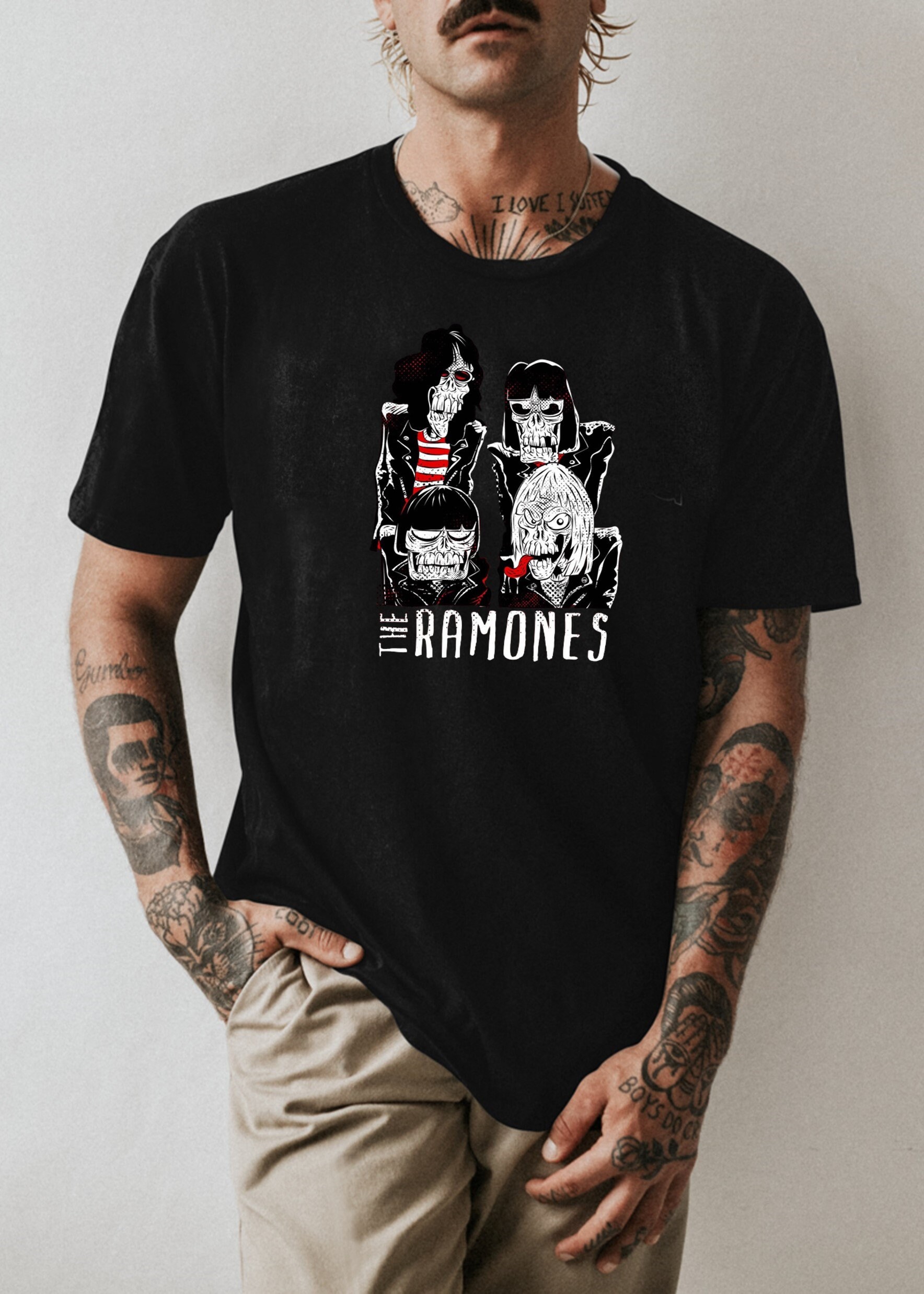 Discover The Ramones Vintage Music T Shirt