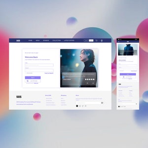 Könnte beinhalten: Ein Screenshot einer Website, der eine Anmeldeseite für einen Bekleidungsanbieter namens SAS zeigt. Die Seite enthält eine Willkommensnachricht, ein Anmeldeformular und einen Link zur Registrierung. Die Website hat auch eine Navigationsleiste mit Links zu Startseite, Herren, Damen, Kollektion, neuesten Angeboten und einem Einkaufswagen-Symbol.