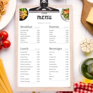 Menú Restaurante