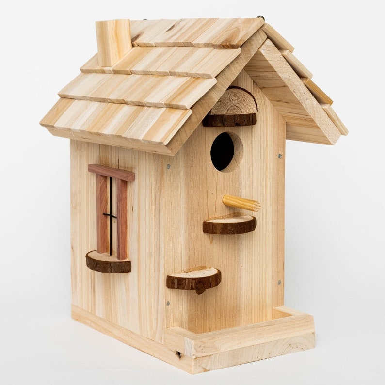 Premium Birdhouse DIY Woodworking Kit zdjęcie 3