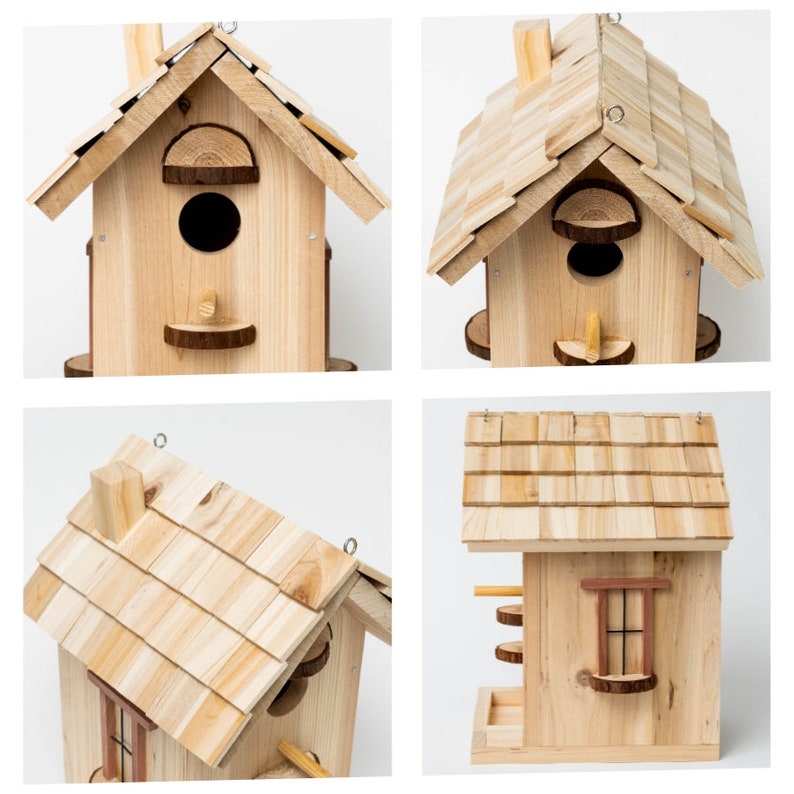 Premium Birdhouse DIY Woodworking Kit zdjęcie 4