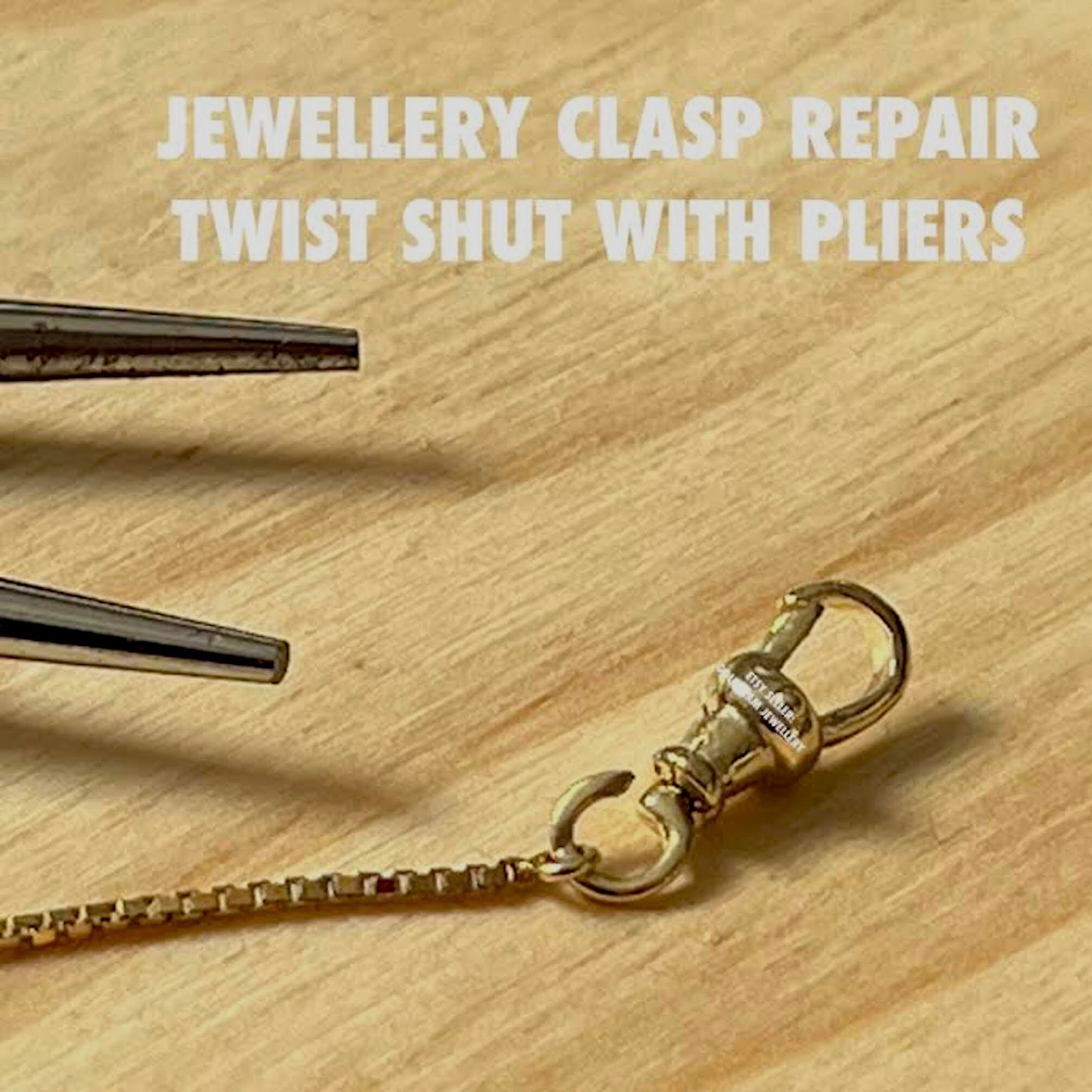 chain tie clasp