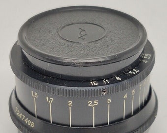 Lens Industar-50-2; 3.5/50