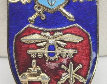 Badge "Land Forces of Ukraine" enamel.