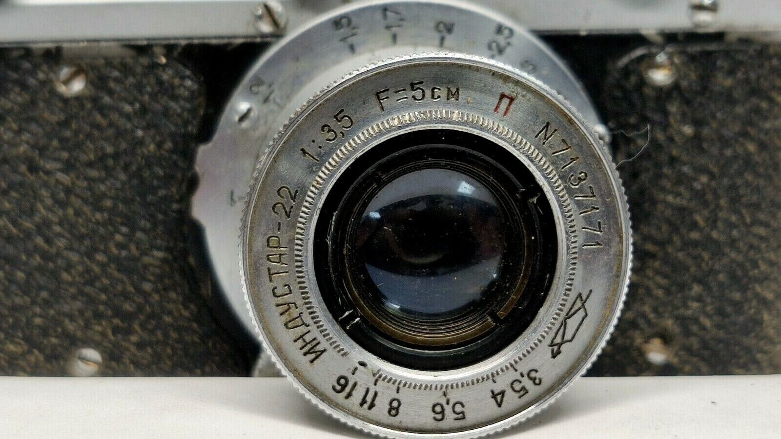 Zorki-S ビンテージ USSR ライカ コピー フィルム カメラ (折りたたみ