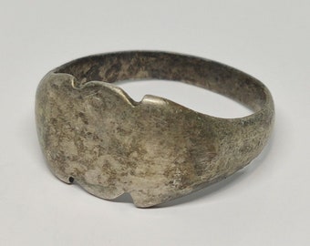 Anello in argento della Roma orientale Italia