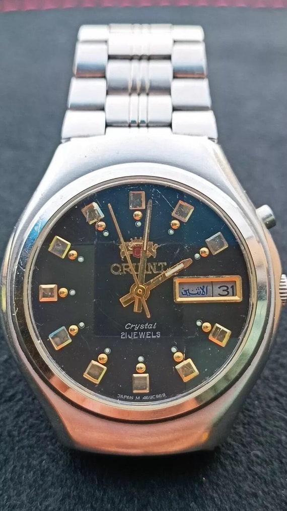 Rare Automatic Original Japanese Watch Orient With Strap. Etsy UK