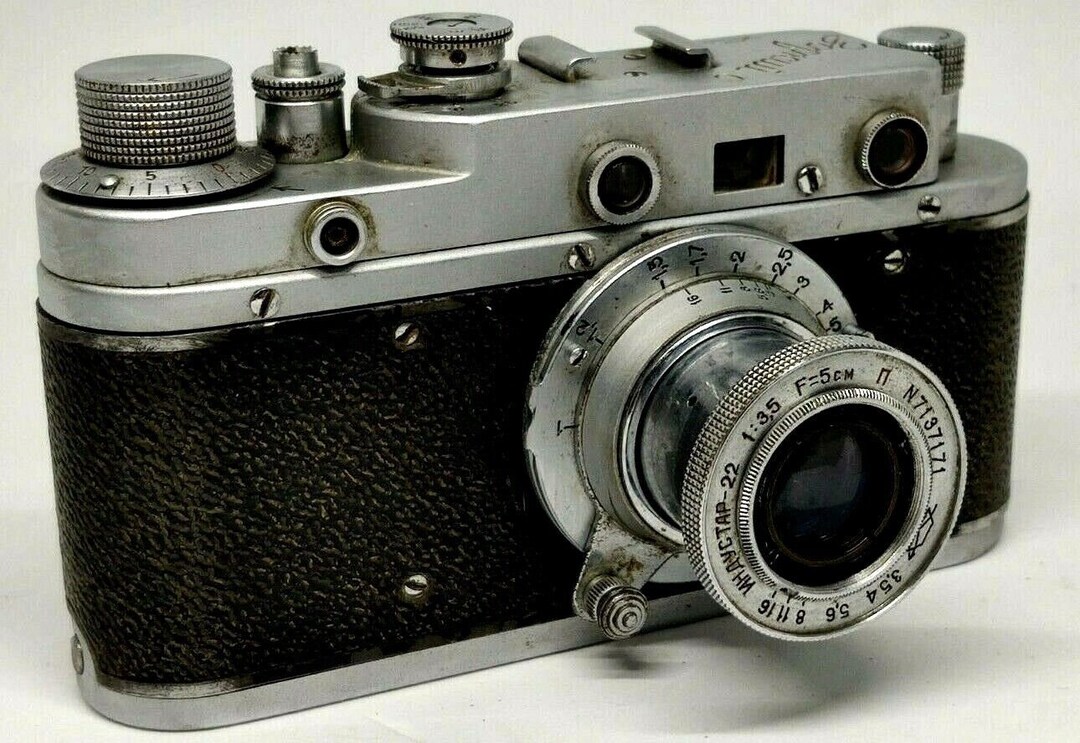 Zorki-S ビンテージ USSR ライカ コピー フィルム カメラ (折りたたみ