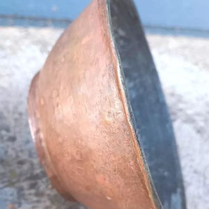 Rare Antique Oriental Forged Copper Utensils.Number 2