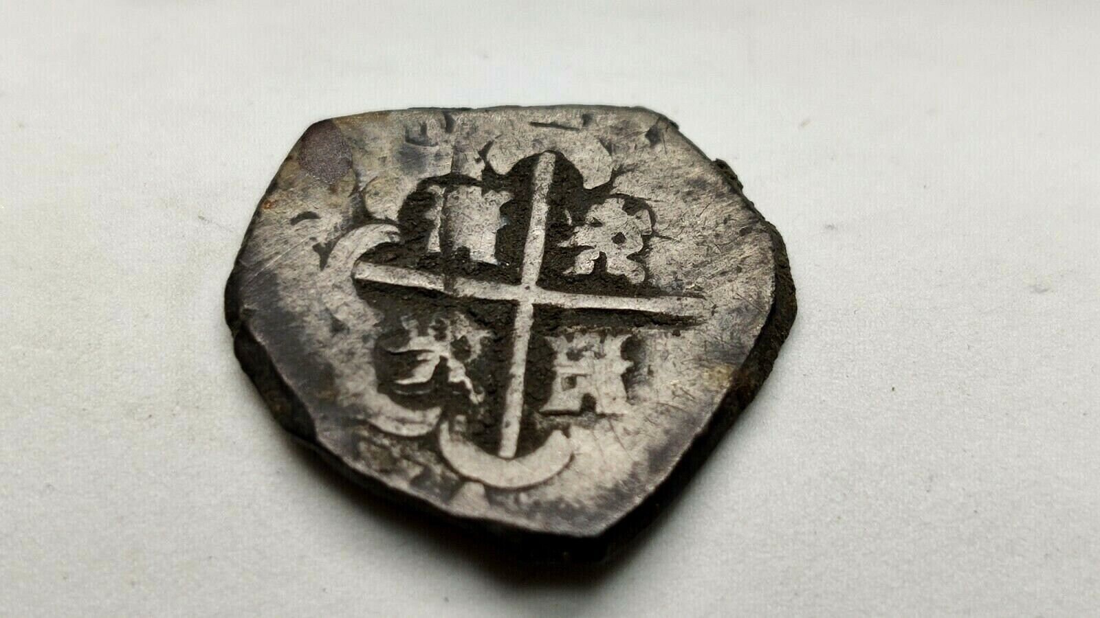 セール 国内 RARE Lot Spanish Silver Coin, 2 Real - Makukin 1556-1598. - Etsy コレクション
