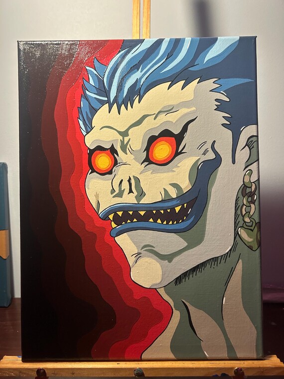Ryuk Death Note Painting - Etsy