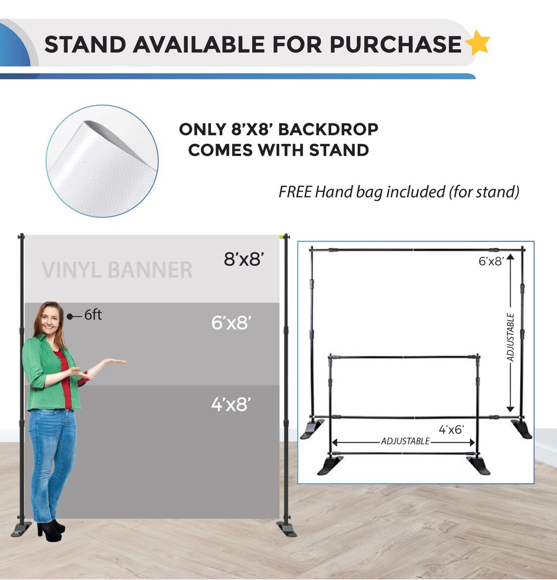 Backdrop Banner Stands Design Custom Logo Backdrop Banner: Personalized Event Photo Booth (stand ...