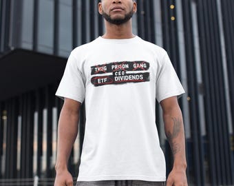 CEO ETF Dividends T-Shirt | Investor Gift | Entrepreneur Unisex Tee | Financial Boss Apparel | Stock Market Shirt