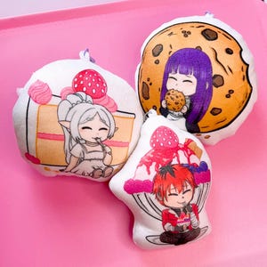 Beyond journeys end Chibi | mage anime plush charm | Keychain/Charms | Double-Sided | kawaii anime elf