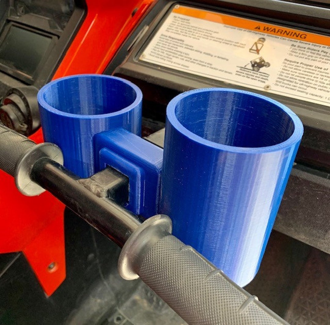 Rzr/talon Grab Bar Cup Holder, Passenger Grab Handle Drink Cup Holder