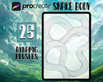 Body de serpiente Procreate