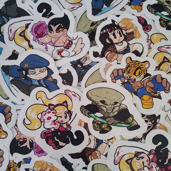 Waterproof Tekken Stickers