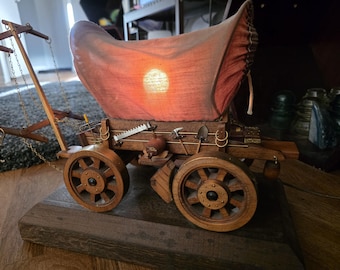 Lámpara de carro cubierto vintage