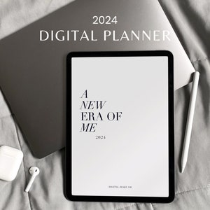 2024 Planner by Digital Diary SM | 2024 Digital Planner, 2024 Planner Goodnotes, 2024 Calendar, Aesthetic Digital Planner, Planner 2024