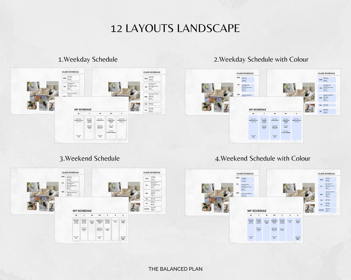 IPad Wallpaper Template by the Balanced Plan Customizable Aesthetic