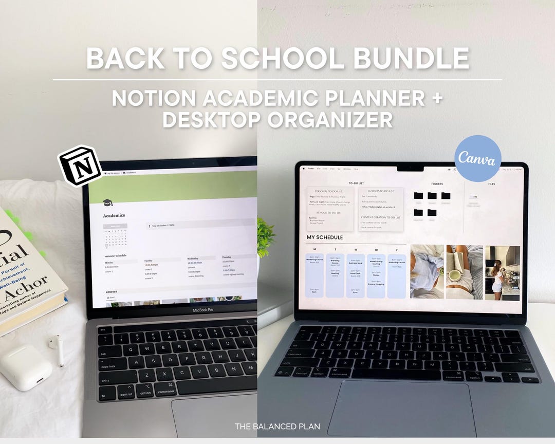 Back to School Student BUNDLE by the Balanced Plan | Notion Student ...