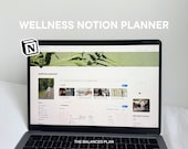Wellness Notion Planner | Weekly Meal Planning Template, Fitness Planner & Self-Care by The Balanced Plan