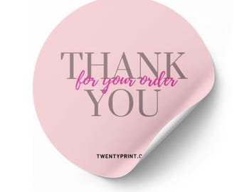 Personalize Stickers Thank You , Custom Labels, Wedding Stickers, Birthday Stickers, Thank You Stickers, Business Stickers, Custom Sticker