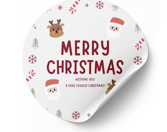 Christmas Custom Stickers, Personalize Stickers, Wedding Stickers, Birthday Stickers, Thank You Stickers, Bridal Stickers, Custom Labels