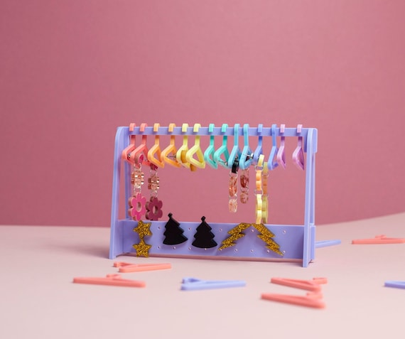Rainbow Earring Display Holder, Quirky Gifts for Her, Funky Gift, Retro Gift, Jewellery display, Pastel