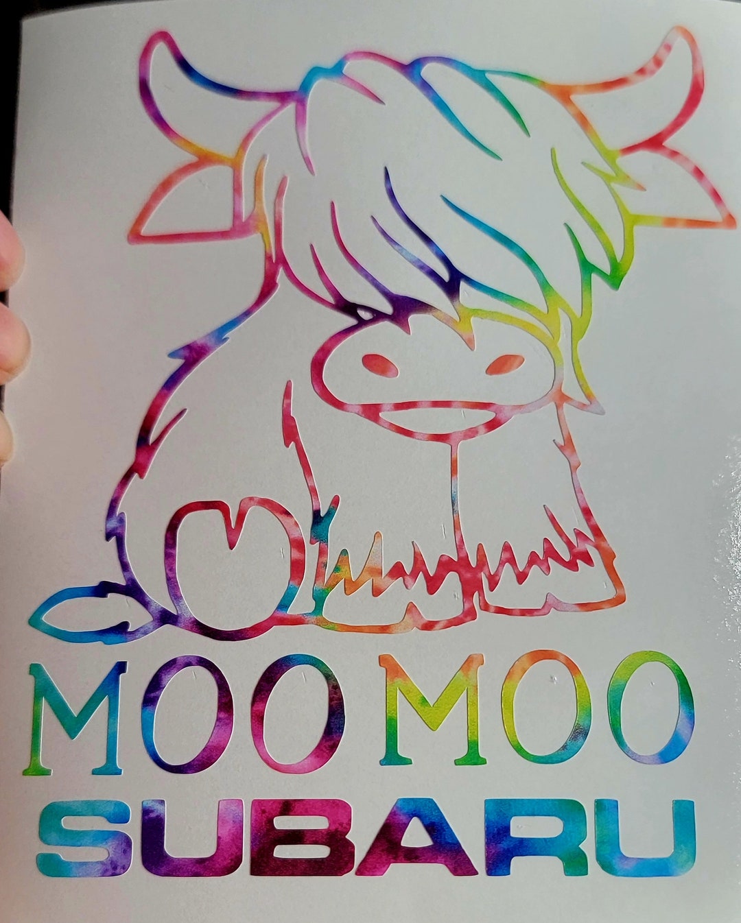 Moomoo Subaru Decals - Etsy