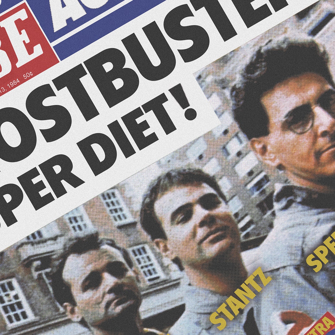 Tabloid Props Examples Ghostbusters Globe Tabloid Paper Prop Digital Download - Etsy