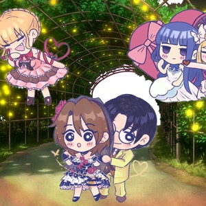 Umineko Couple Keychains part 2