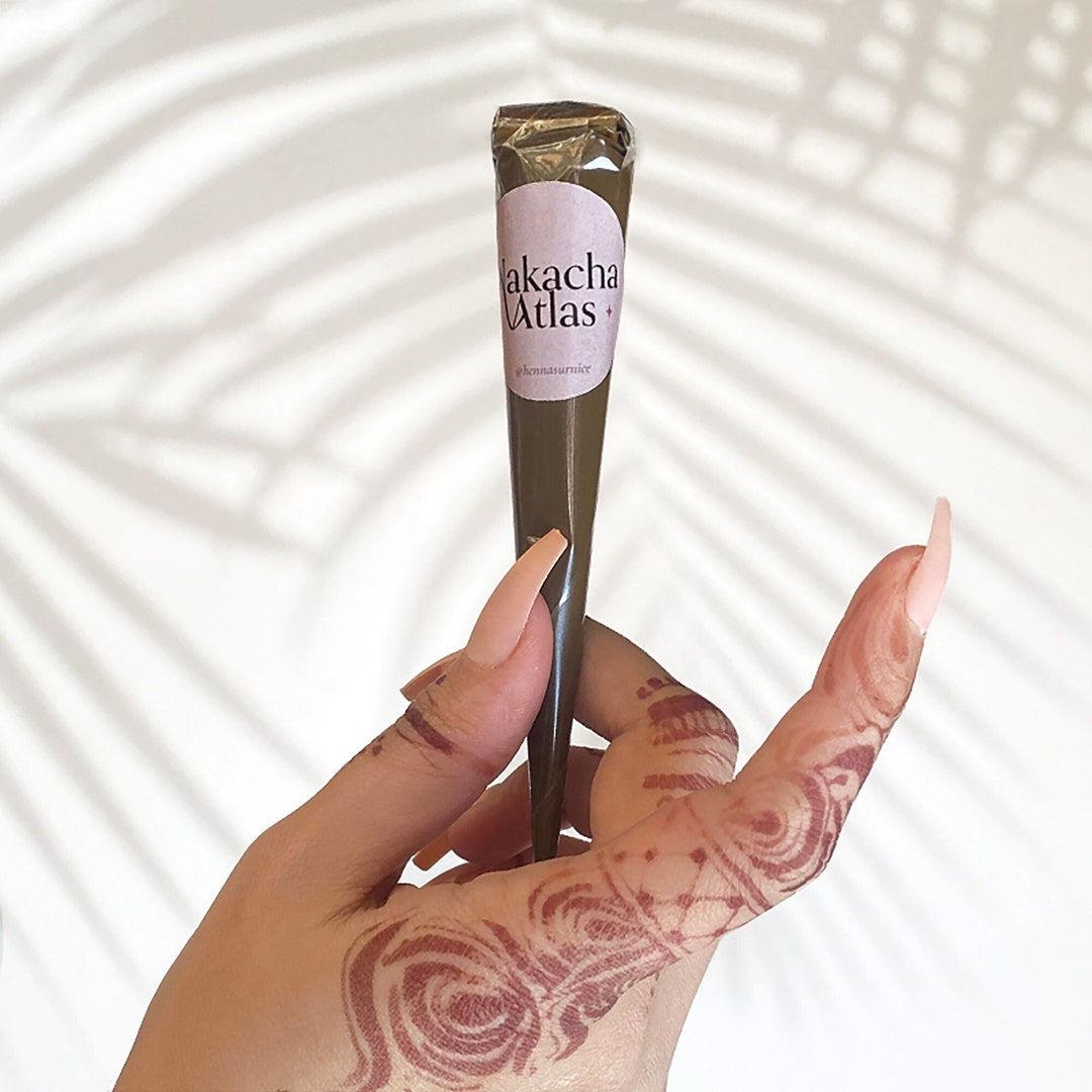 Cône de henné Premium bio naturel Sur commande Tatouage au Etsy France