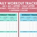 PRINTABLE WORKOUT TRACKER - Etsy