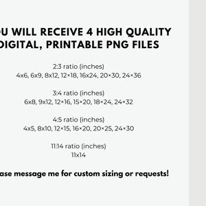 PNG files print ratios