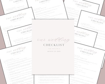 Ultimate Wedding Planning Checklist used by Professionals