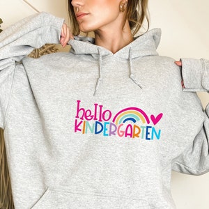 Kindergarten Hoodie - Etsy