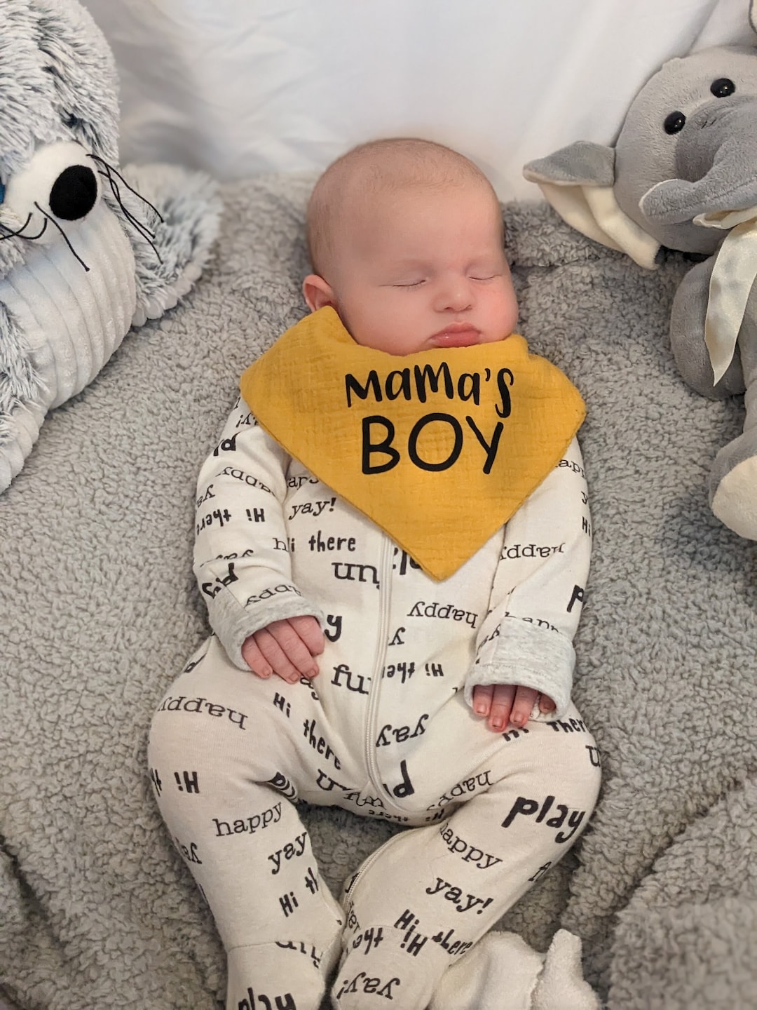 Personalized Baby Bibs Custom Mama's BOY Baby Bibs Etsy