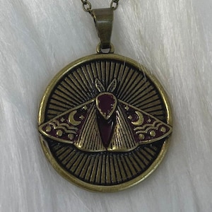 Moth Necklace