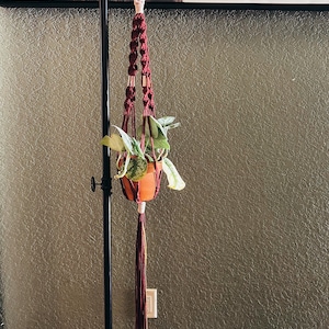 Macrame Plant Hanger | Fiber Art | Large Plant Hanger | Plant Hanger with Tassel | Macrame Decor | Boho Decor | Wholesale Macrame