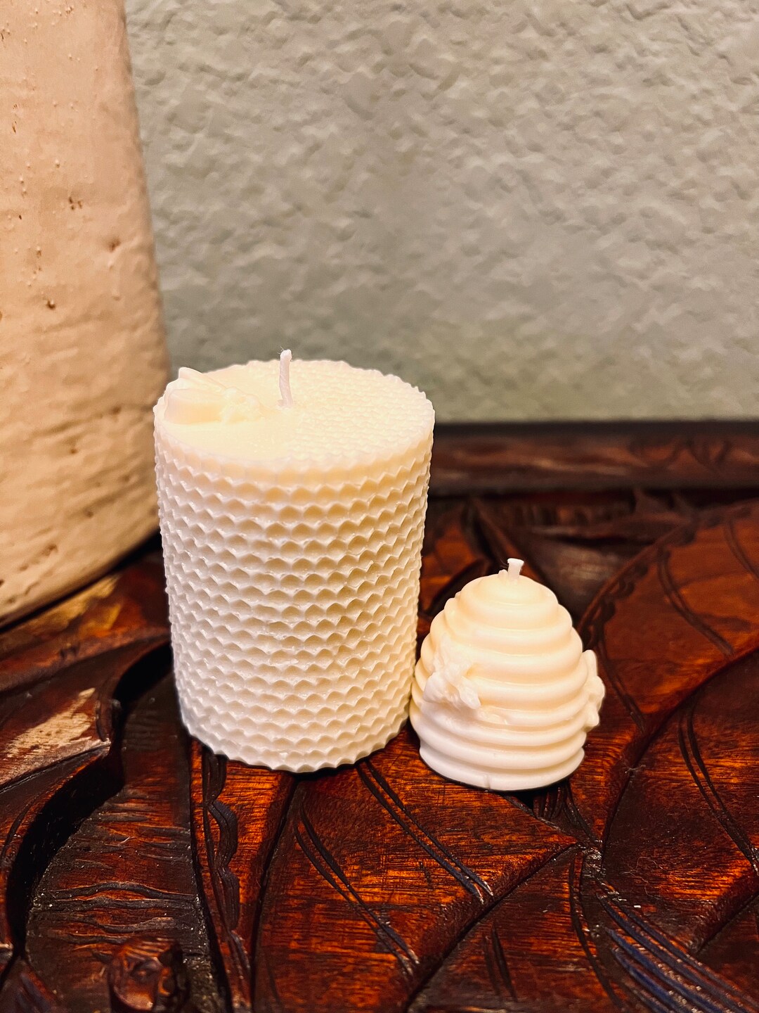 Beeswax Candle Design Etsy