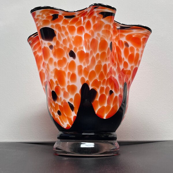 Hand Blown Glass Vases Etsy